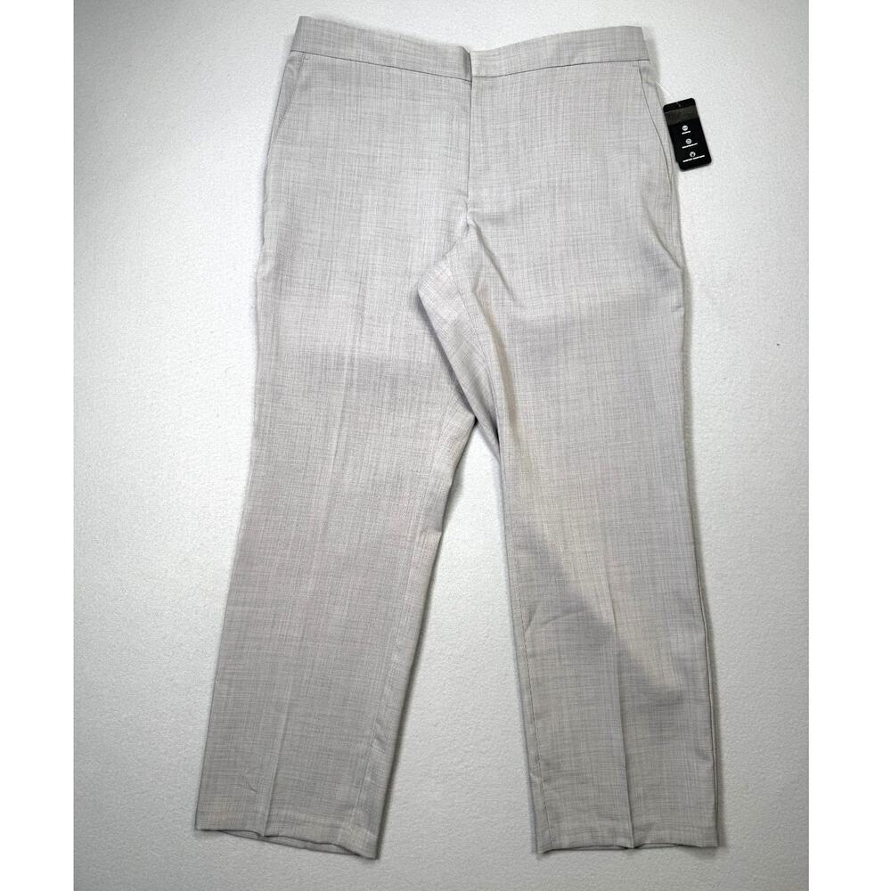 Alfani Men's Tropical Regular-Fit Suit Pants Grey Heather 38x32 $75
